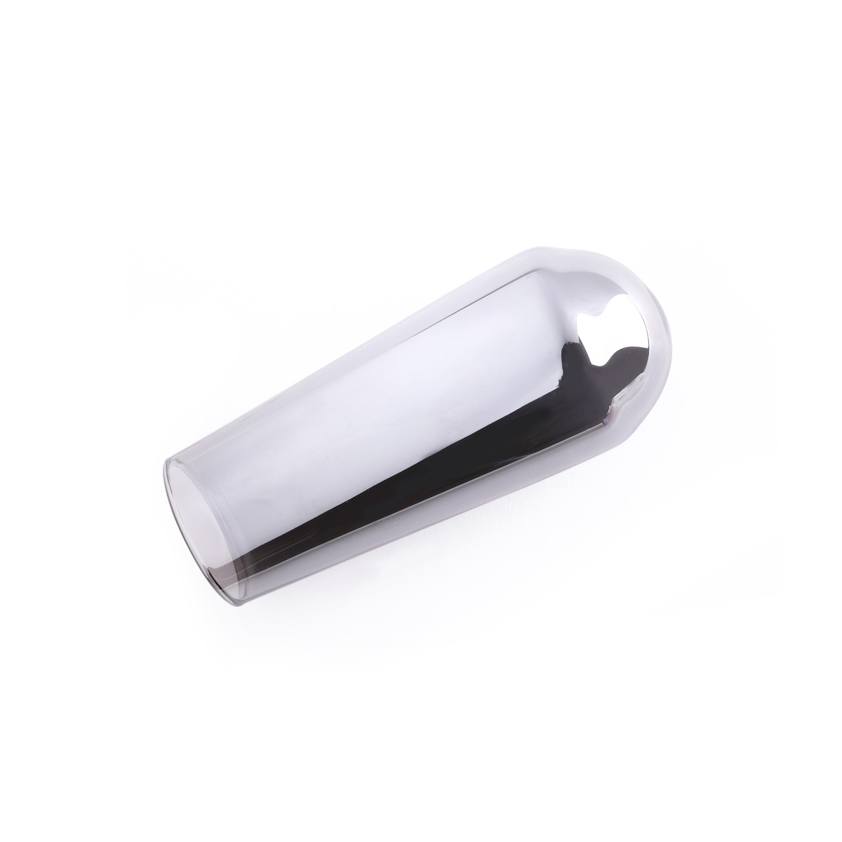 Metallic Grey Modern Wedding Breaking Glass  Bag By Project Lev