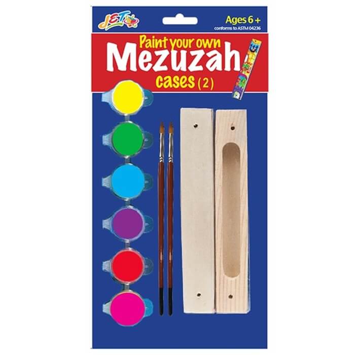 Paint your own Mezuzah Cases - Set of 2