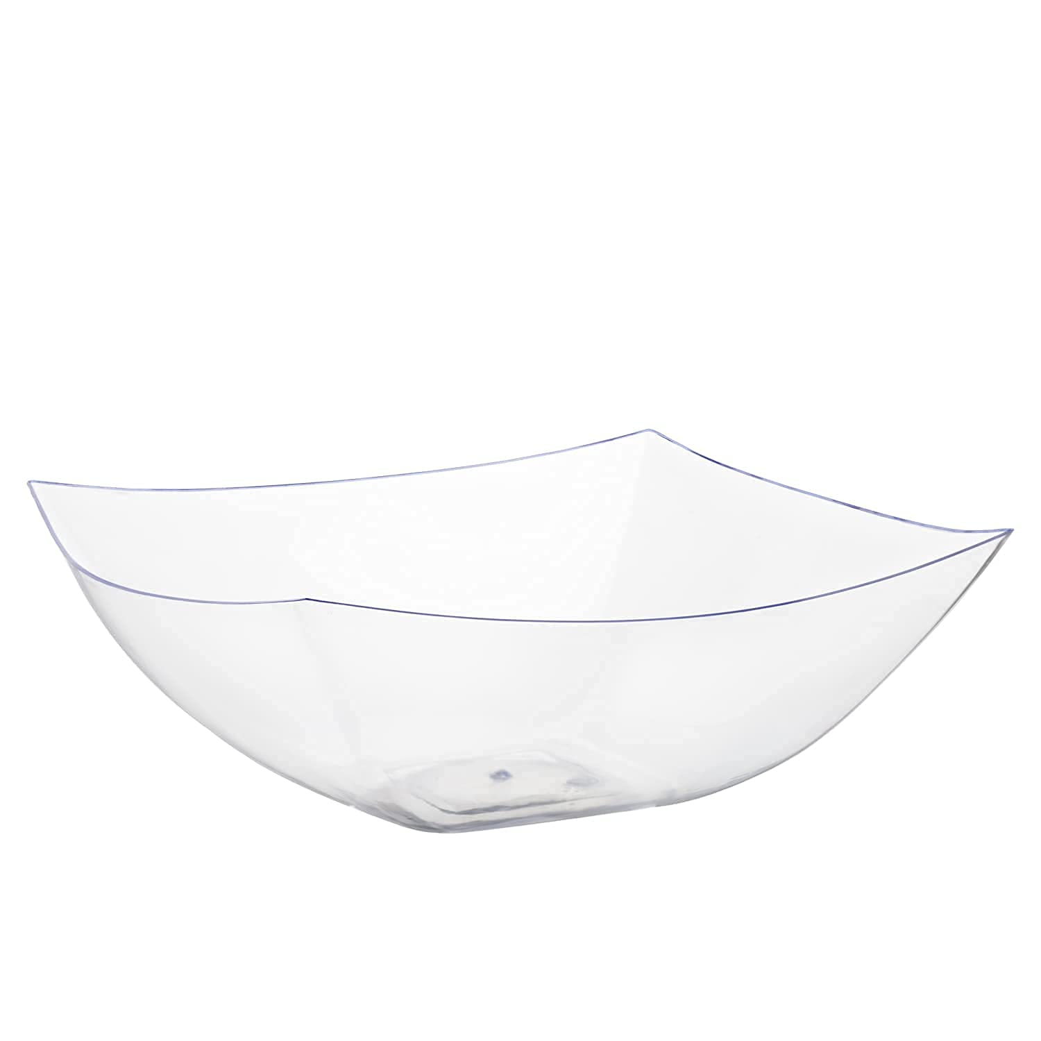 64 Oz. Clear Convex Bowls | 8 Count