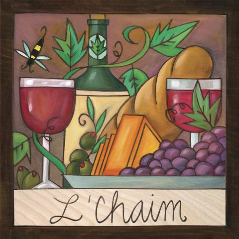 "Yachad" Plaque by Sticks