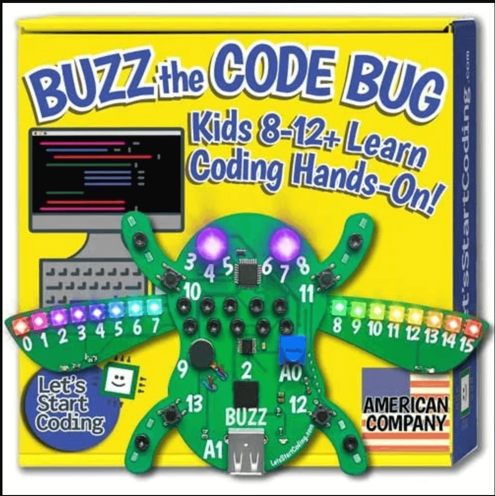 Let's Start Coding- Buzz the Code Bug