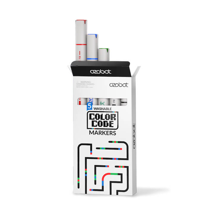 Dual Tip Washable Color Code Markers