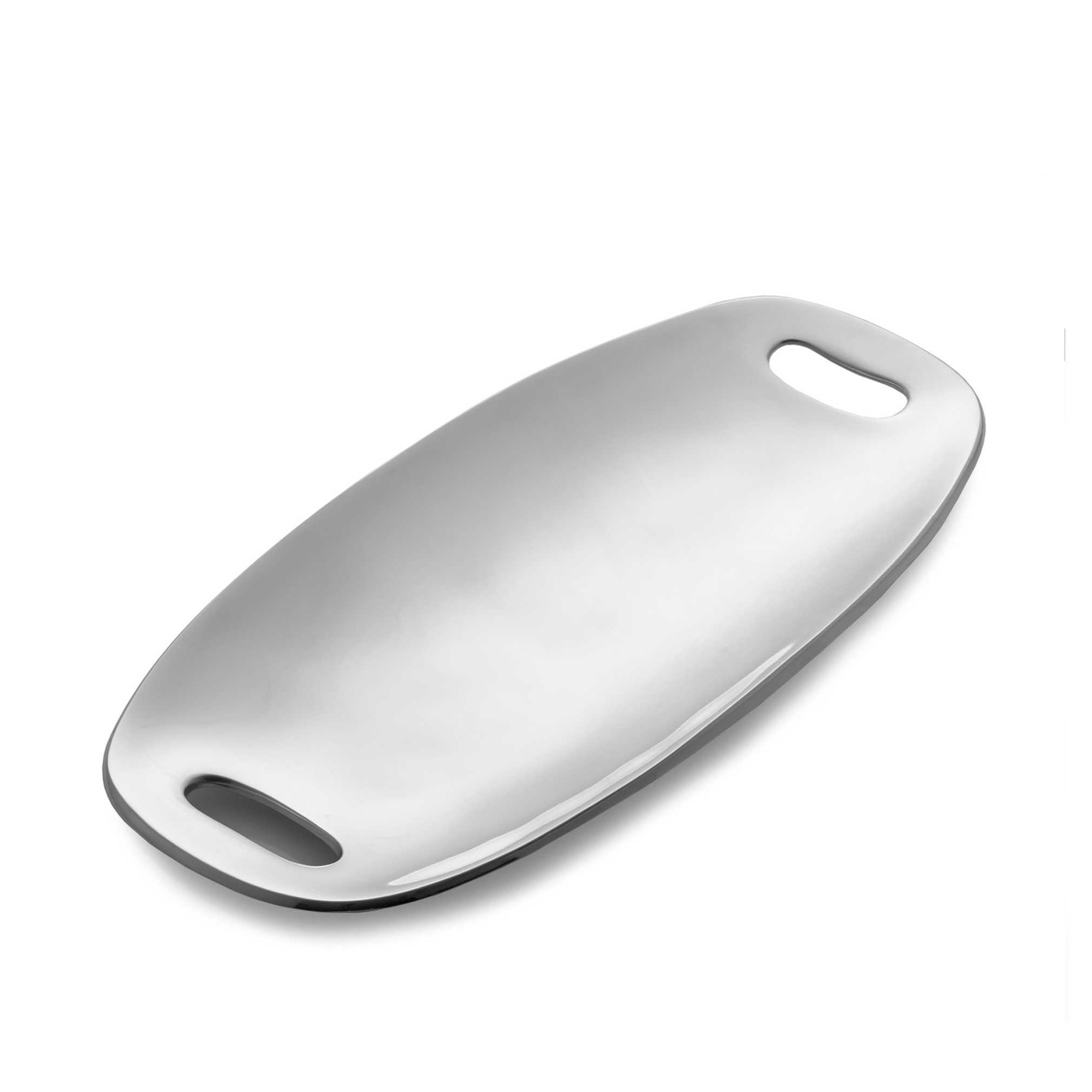 Alloy Handled Tray - 14"