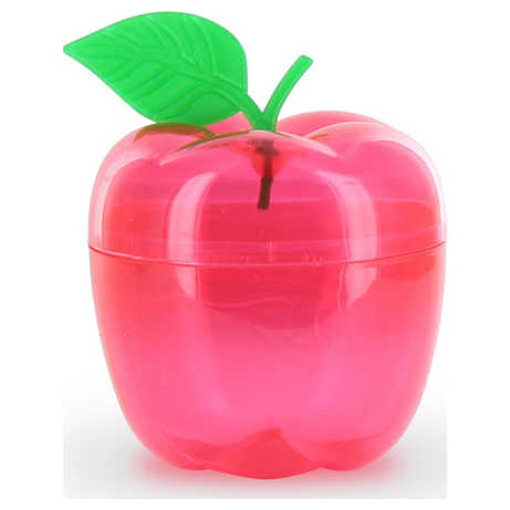 Plastic Red Apple Honey Pot -Perfect For Rosh Hashanah