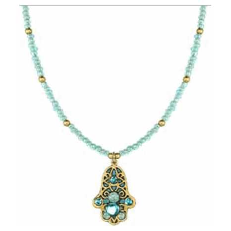 Atlantis Hamsa Necklace