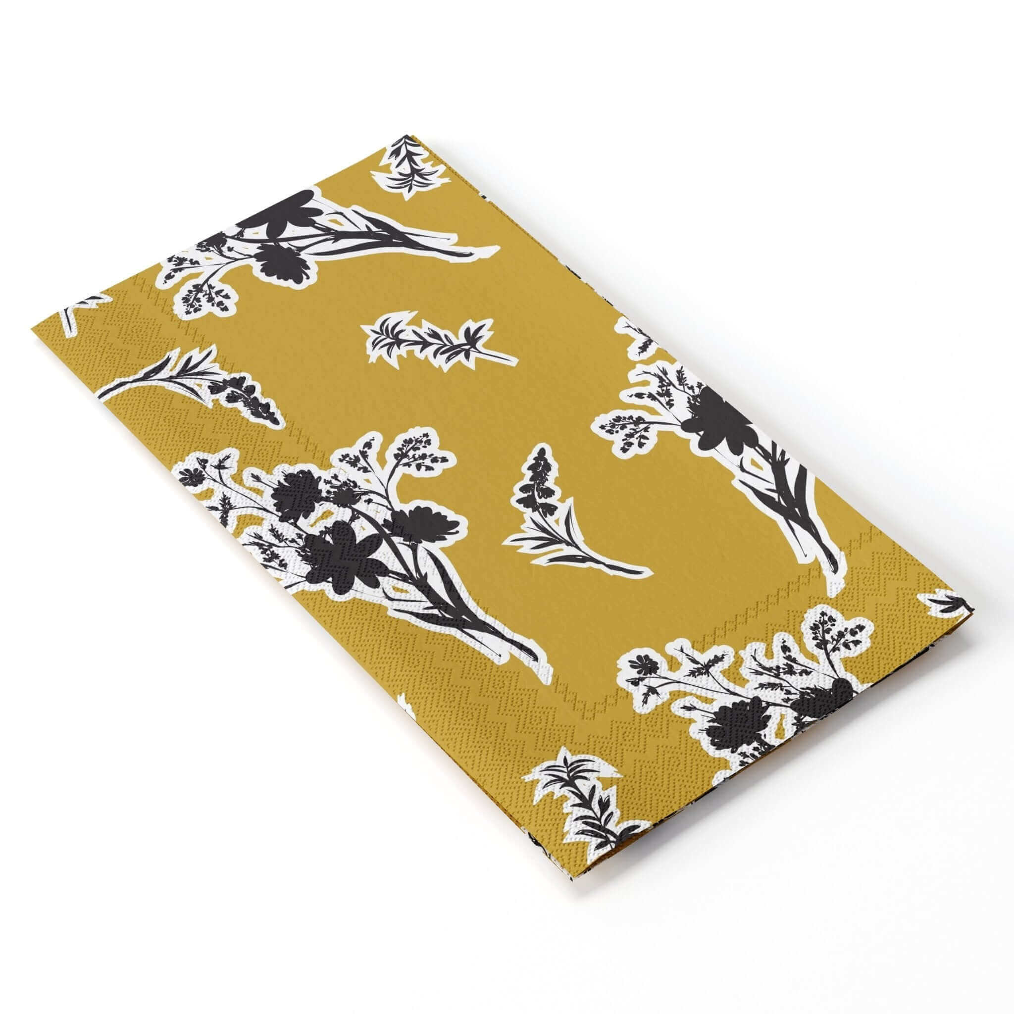 B&W Print Dinner Napkins | 100 Count