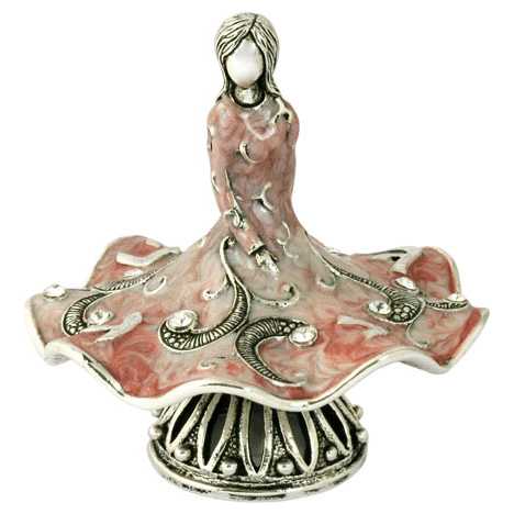 Ballerina Dreidel Pink -Perfect For Hanukkah