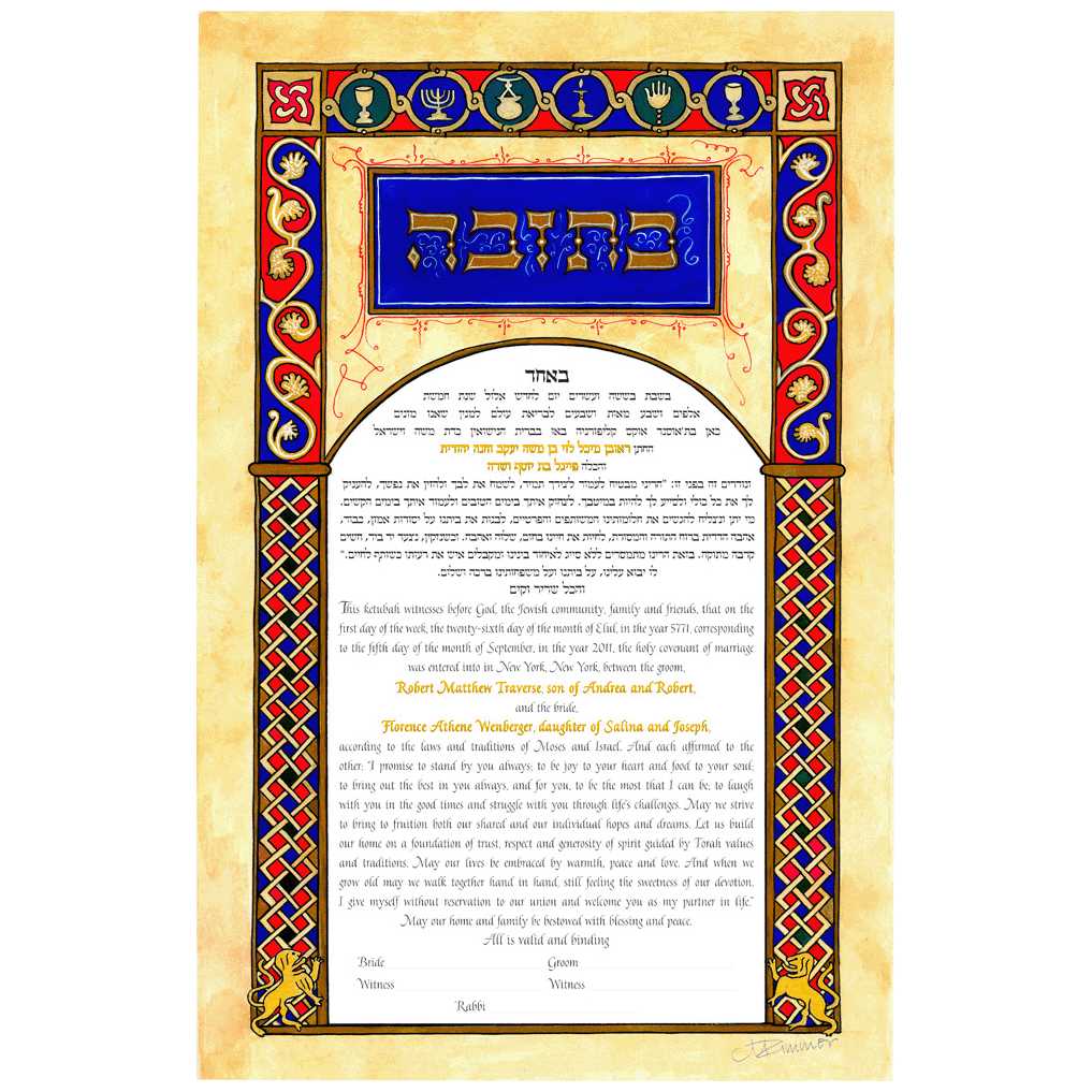 Barcelona Ketubah