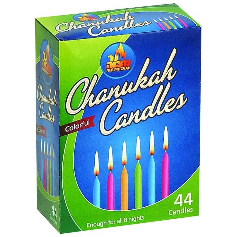Basic Chanukah Candles -Perfect For Hanukkah
