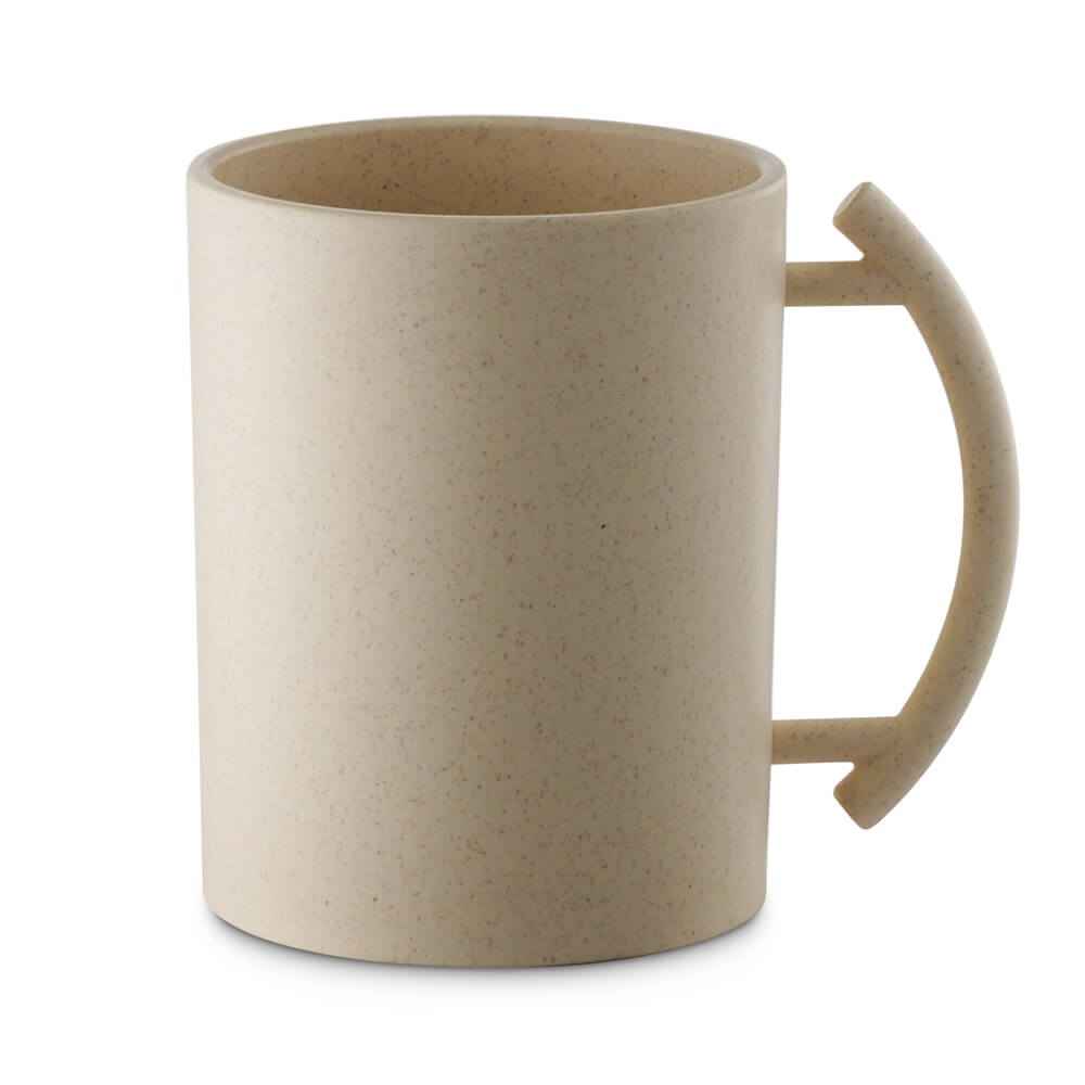 Acrylic Washing Cup Beige Wash Cup Beige Handles