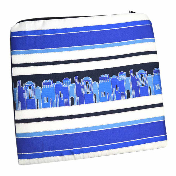 Blue Jerusalem Talis Bag