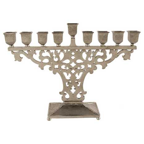 Byzantine Menorah -Perfect For Hanukkah
