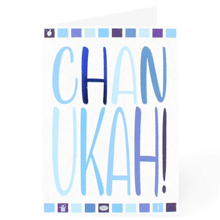 Chanukah Pack Of 5 Cards -Perfect For Hanukkah