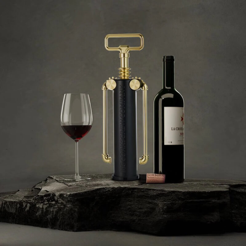 Original Big Corkscrew - Large Wine Opener