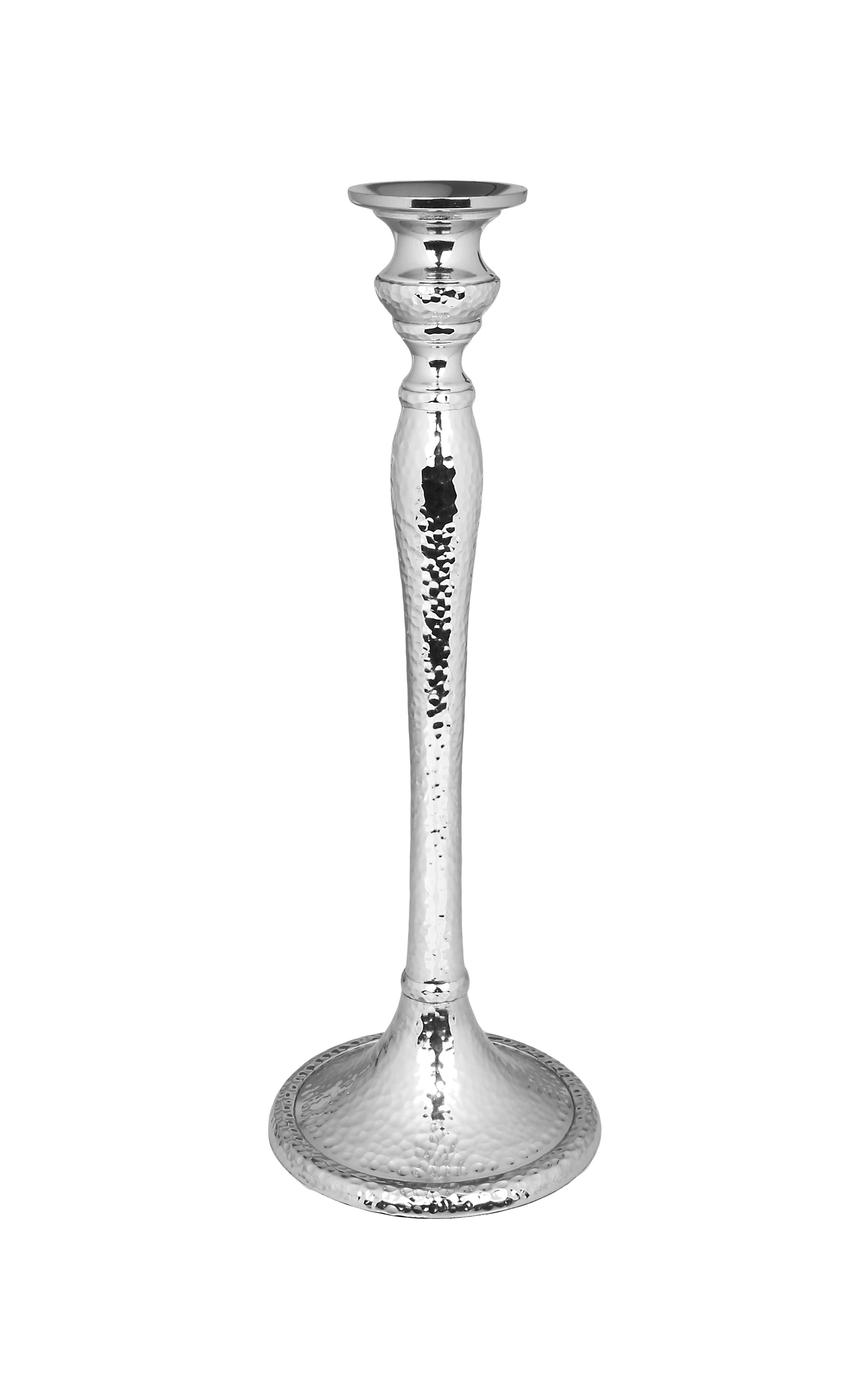 Nickel Candlestick - Large