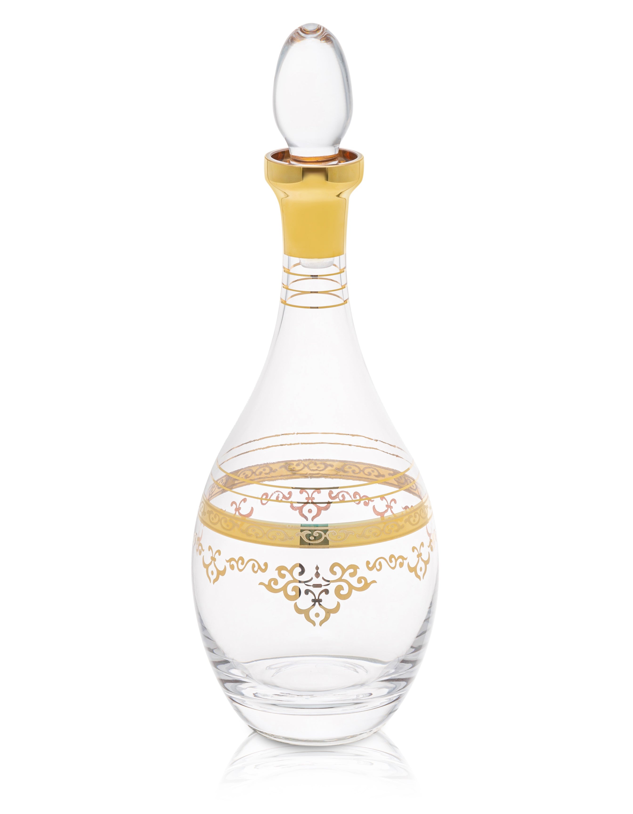 Liquer Bottle with Rich gold design