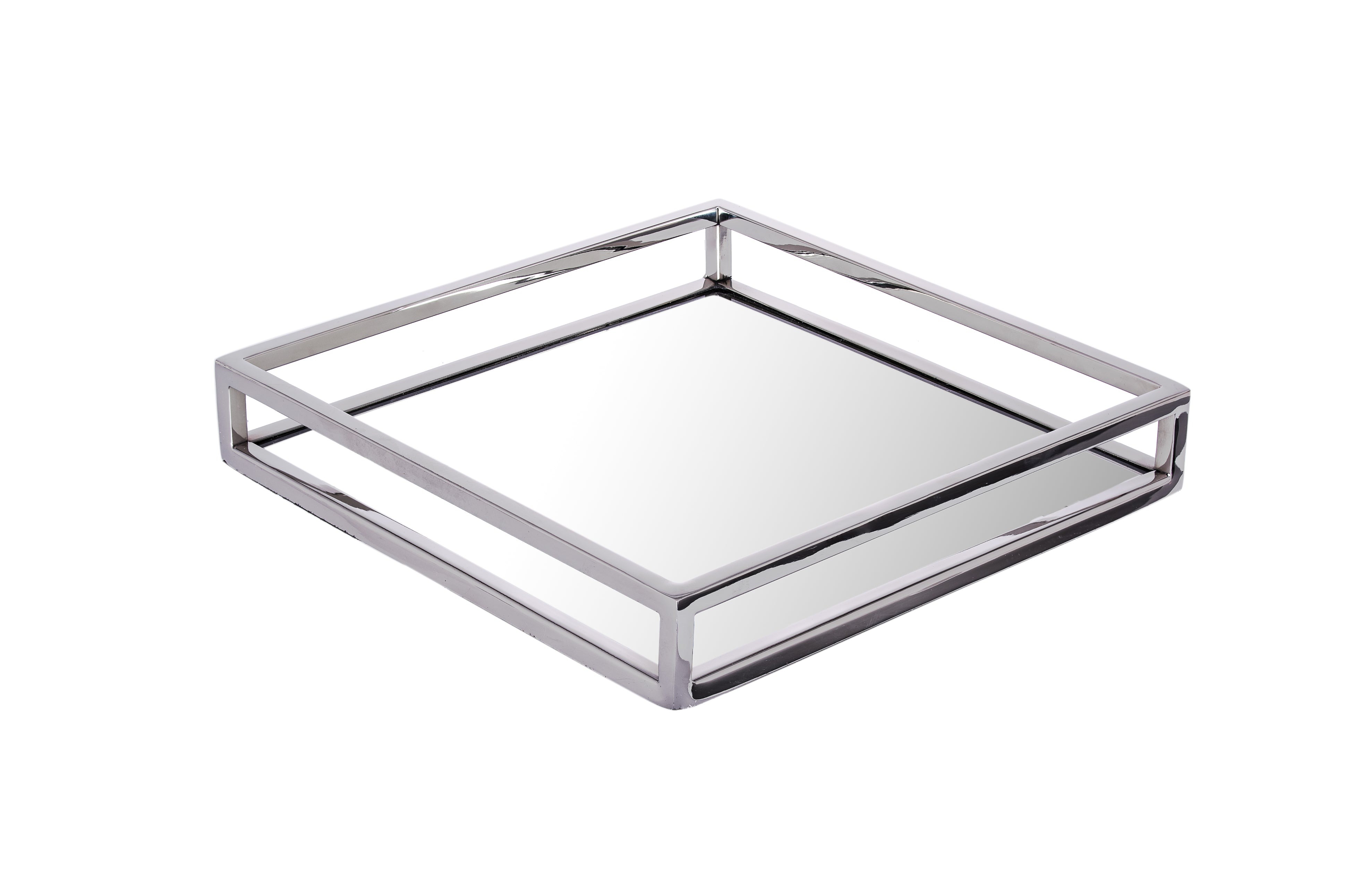 Square Mirror Tray- 12x12x2