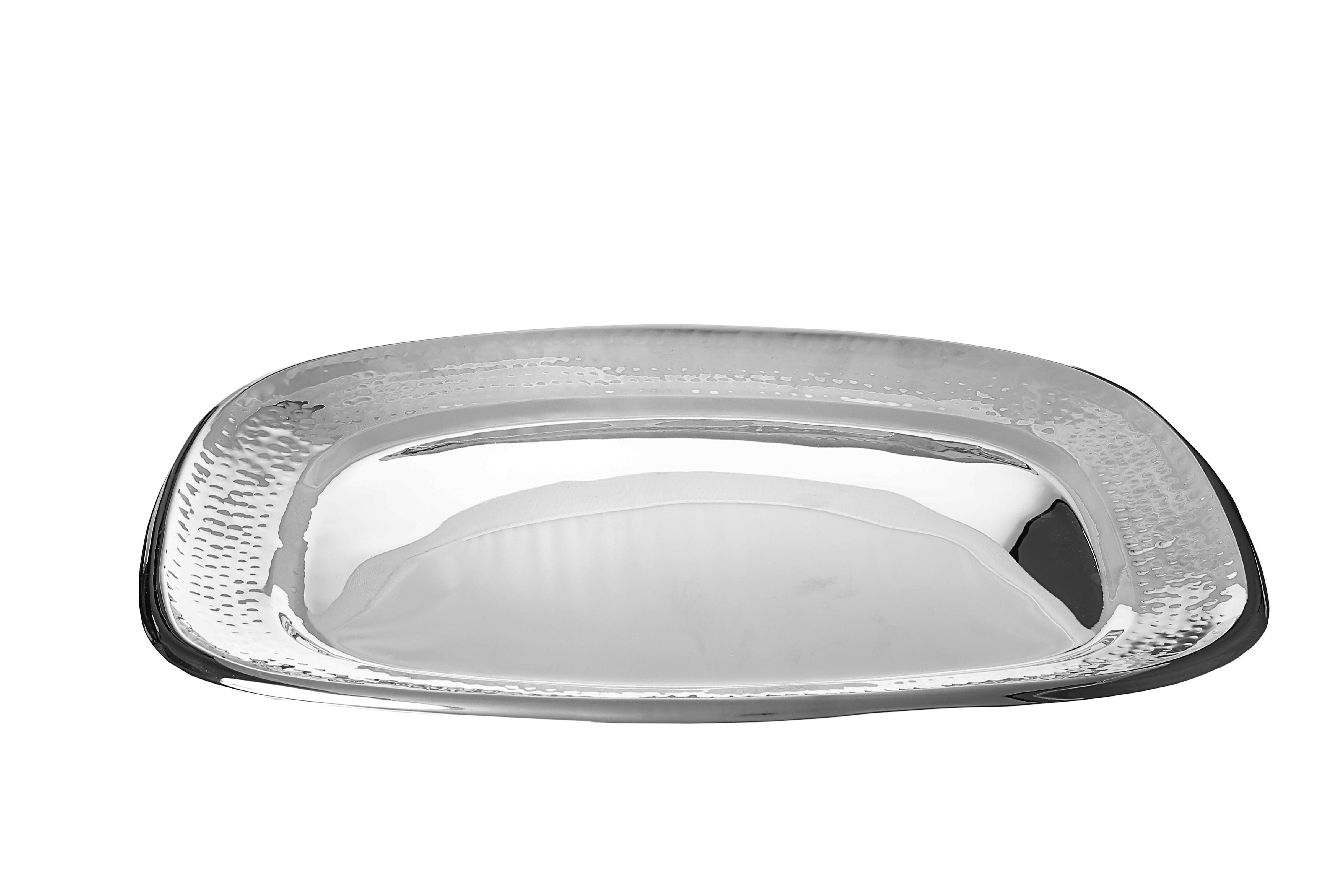 Rectangular Stainless Platter - 19.75" x 13.75"
