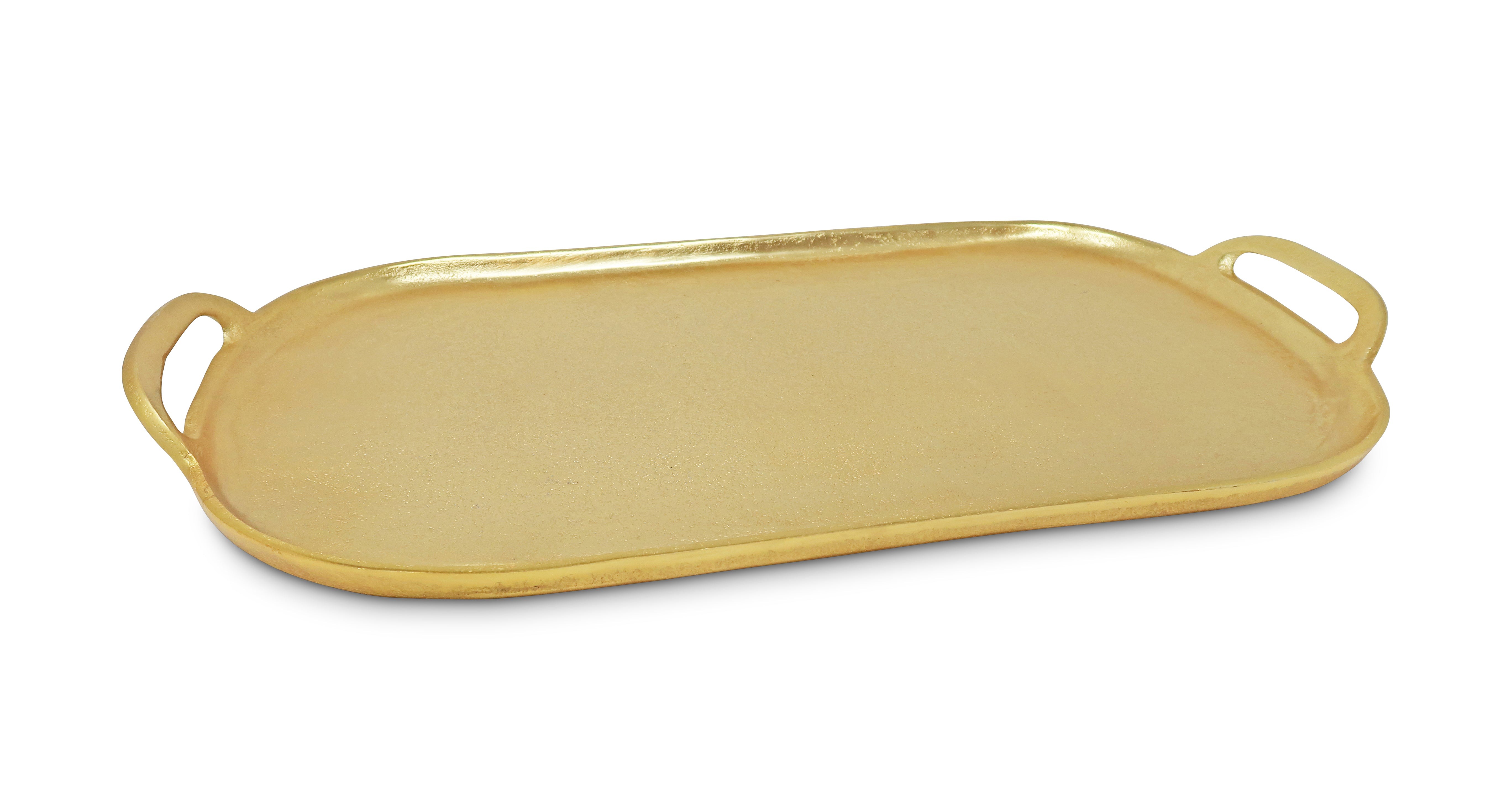 Oval Serving Tray with Handles