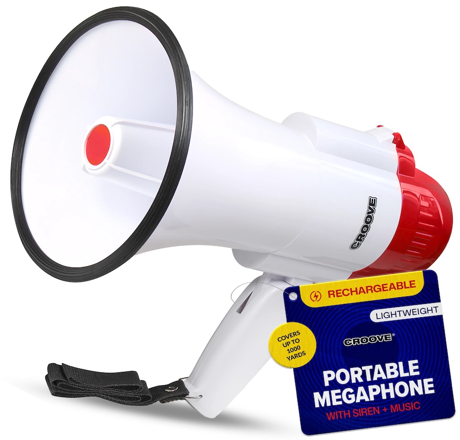 Rechargeable Megaphone Bullhorn Speaker