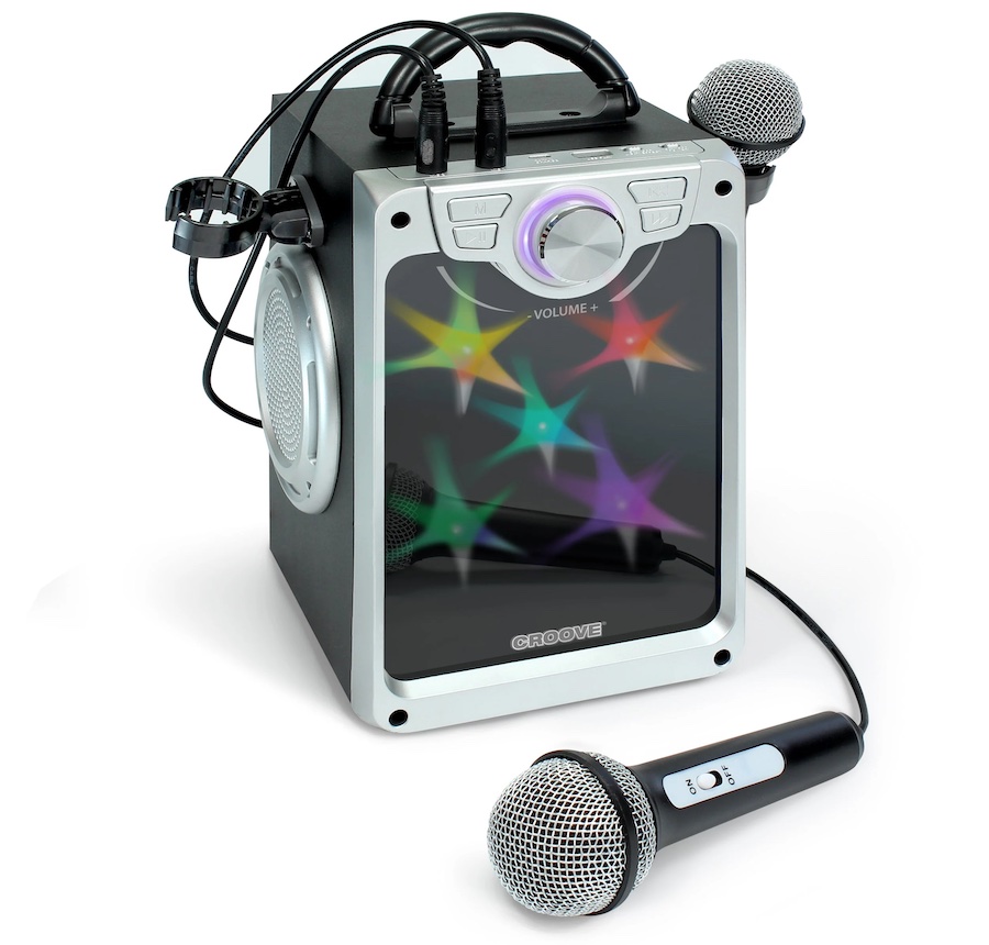 Croove Pop Box Karaoke Machine for Kids 