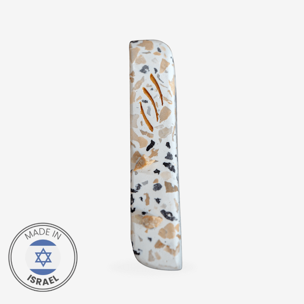 Israeli Sinai Stones Small Mezuzah by Israeli artists