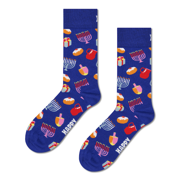 Happy Socks Adult Hanukkah Sock