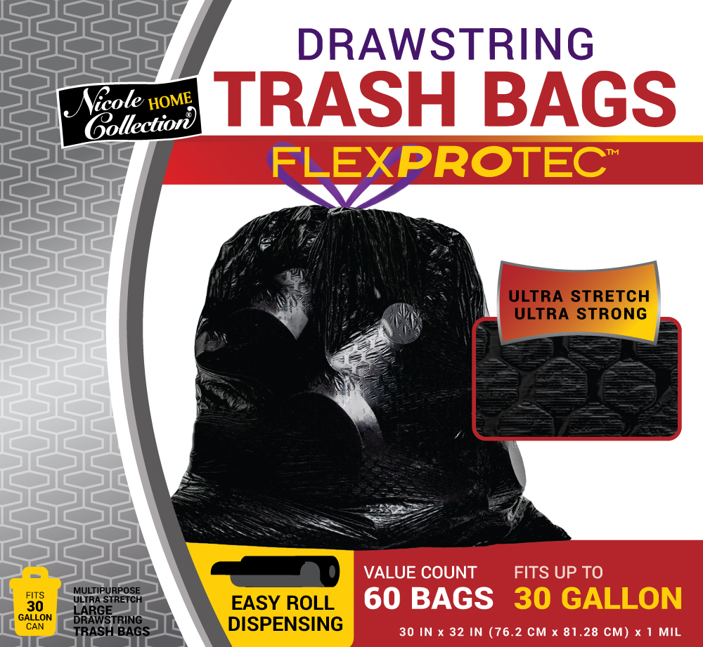 30Gal Ultra Stretch Trash Bag