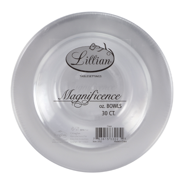 14OZ Bowl Magnificence Clear