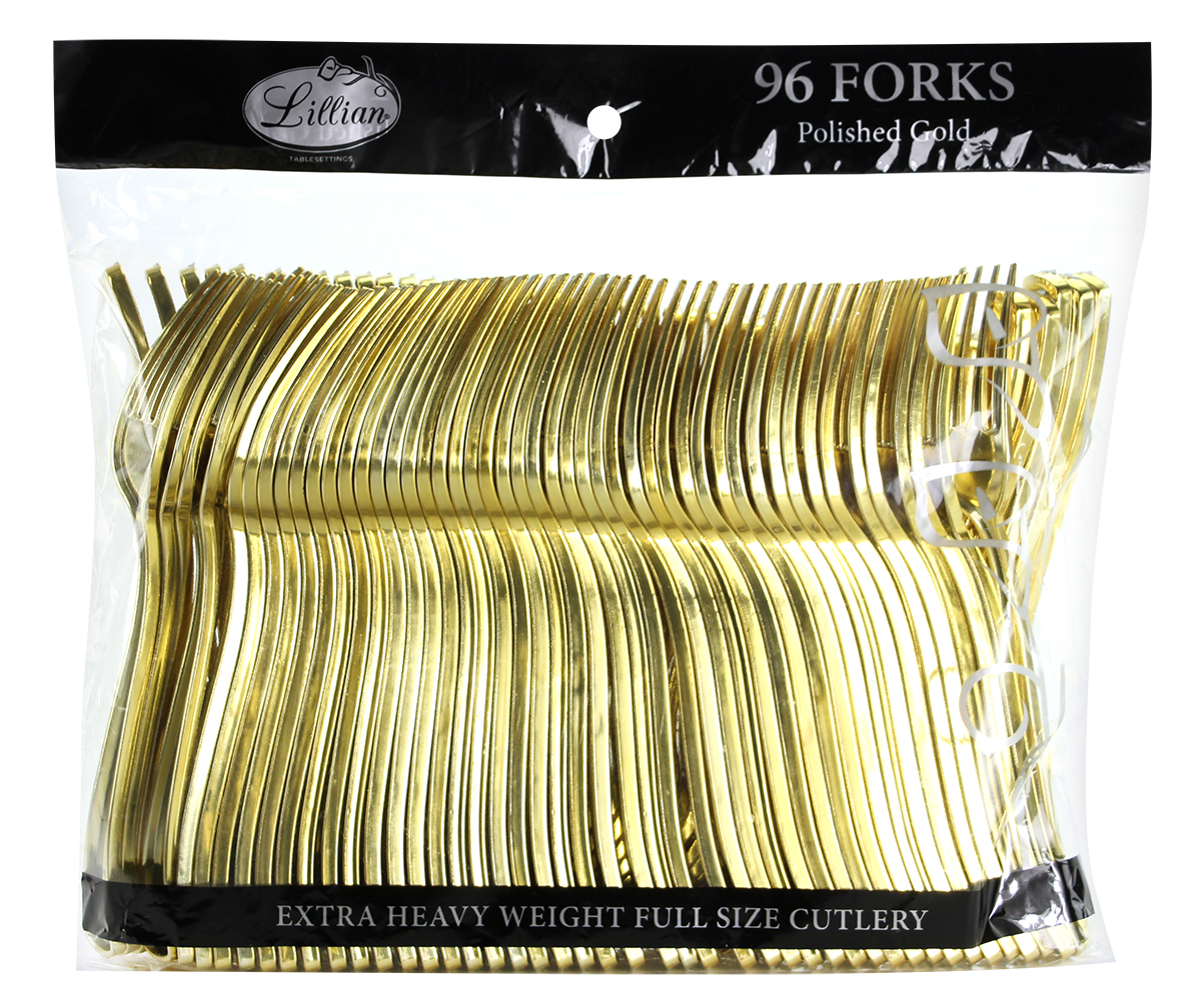 Fork - Polished Gold