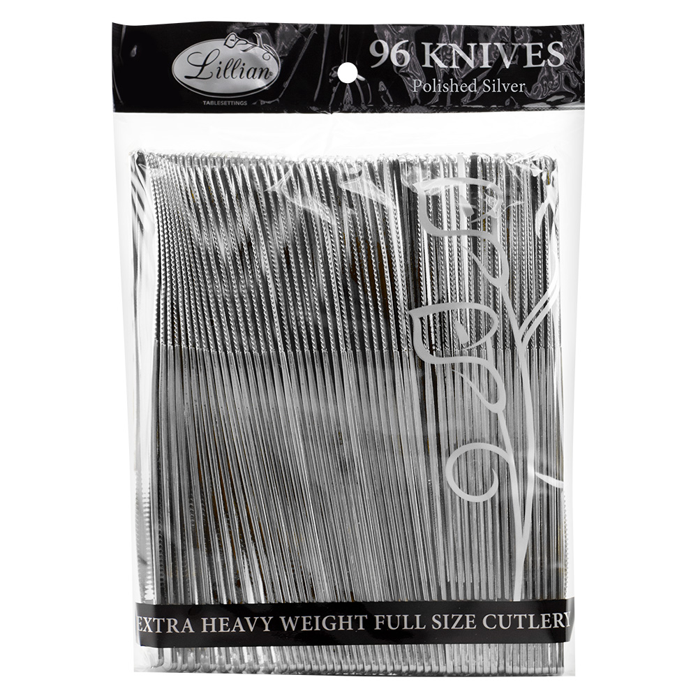 Knife - Polished Silver
