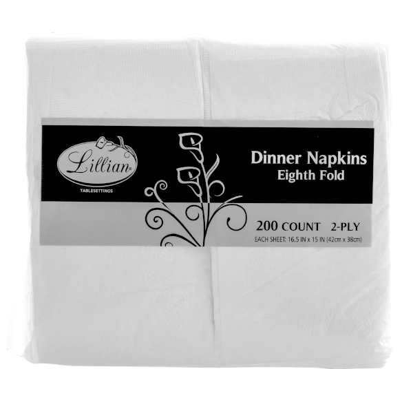 Napkin Dinner White