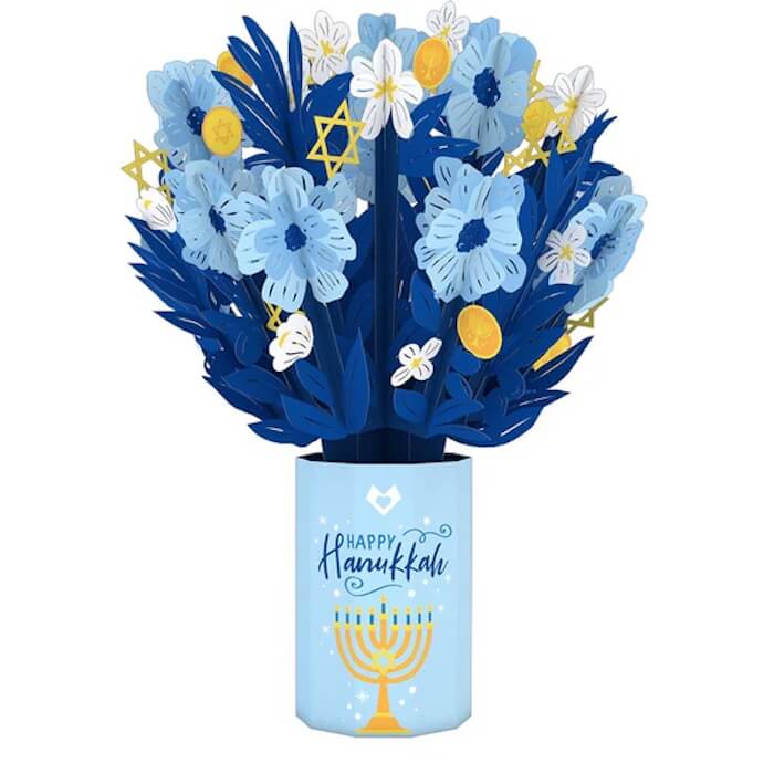Love Pop Hanukkah Flower Bouquet