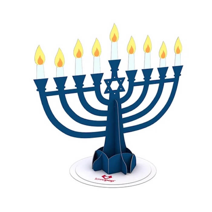 Love Pop Stickerpop™: Hanukkah Menorah (5-Pack)