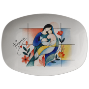 Pastel Mother & Baby Platter