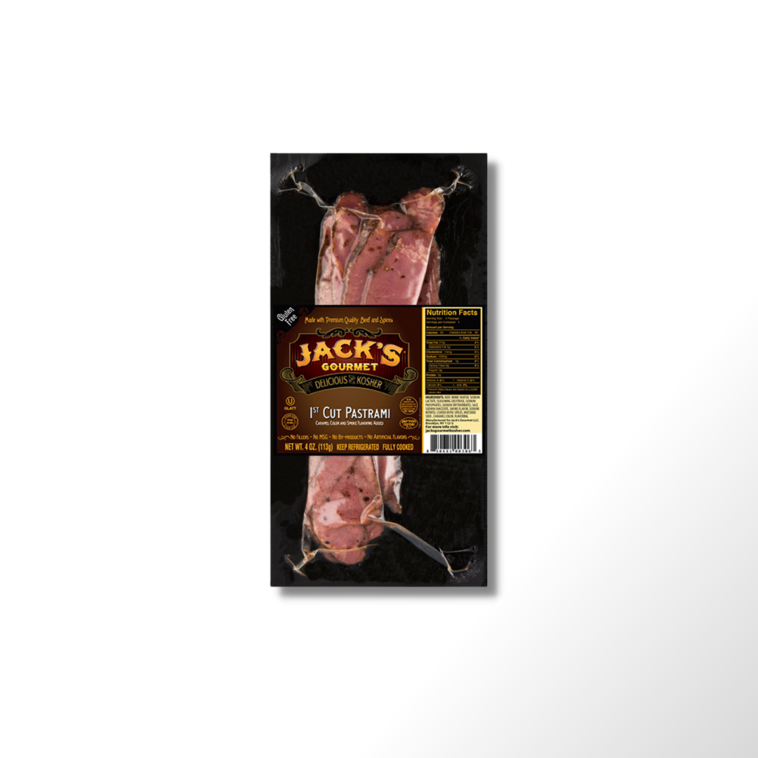 1st Cut Pastrami Sliced | 12/4oz packs