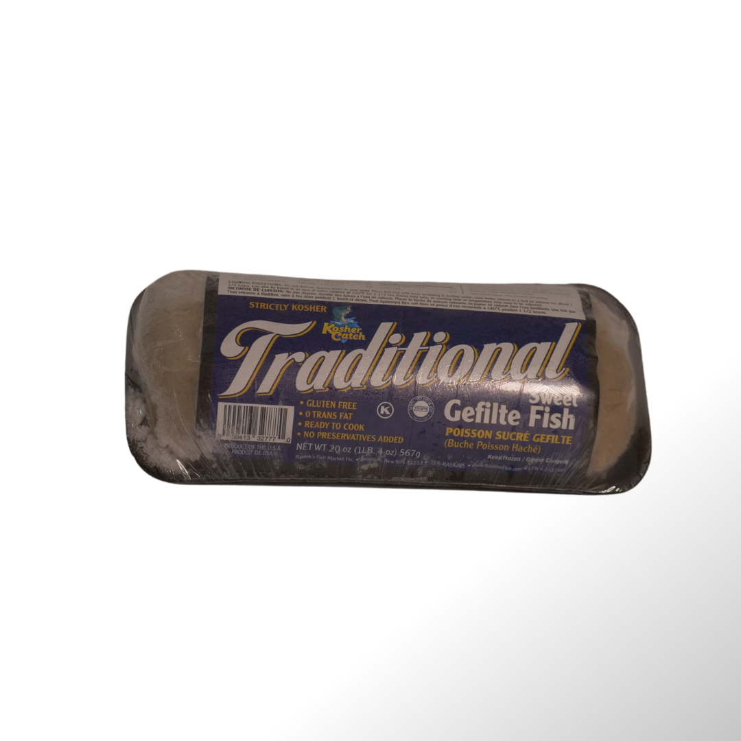 Traditional Sweet Gefilte Fish 20oz - GF