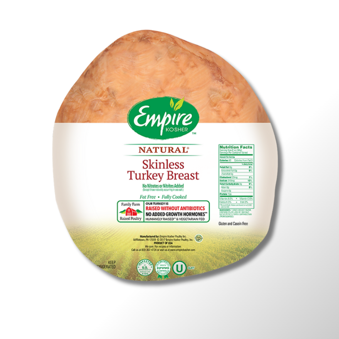 Cooked Turkey Breast - No Skin