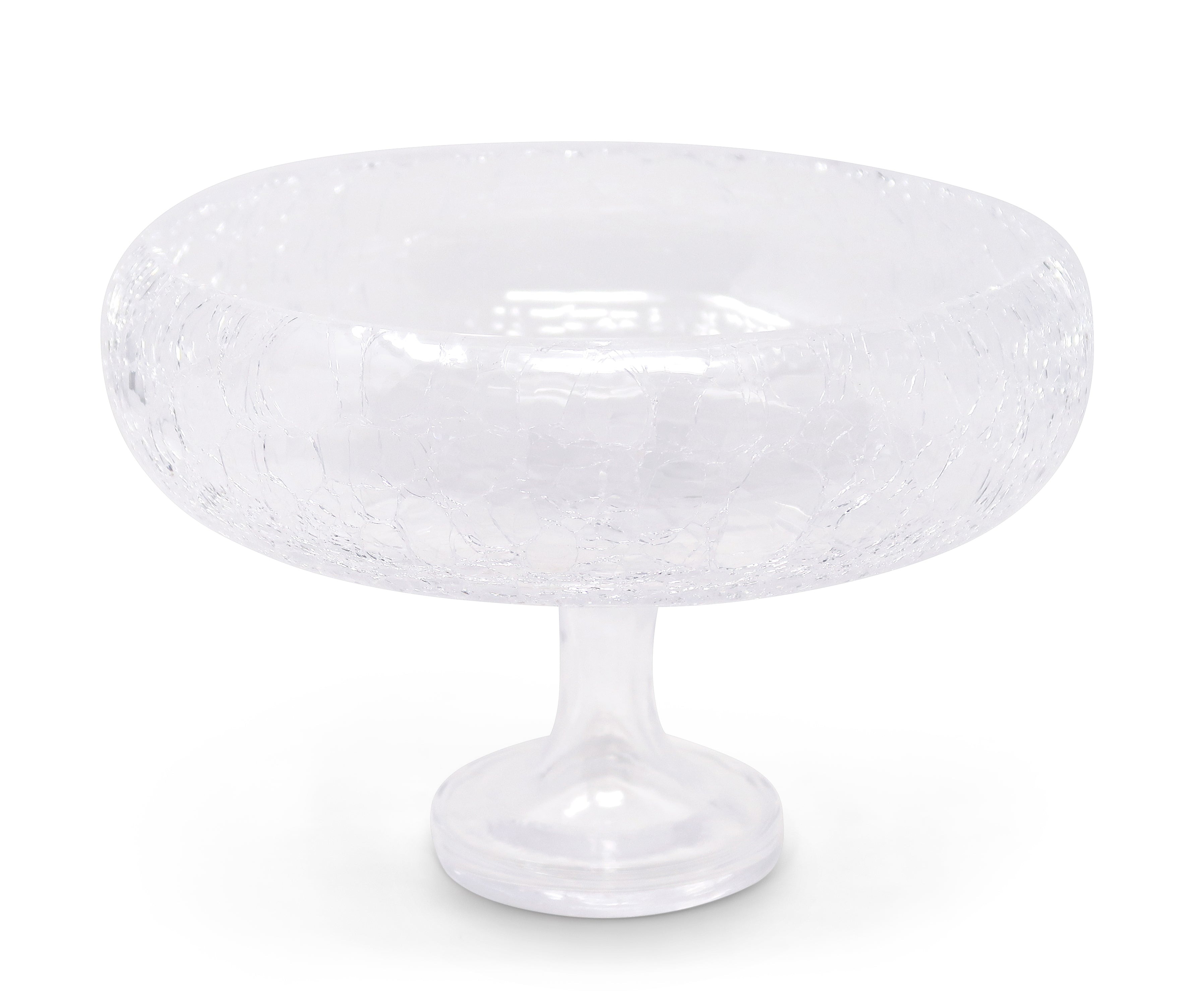 Liscio Ottico - Round Stemmed Salad Bowl