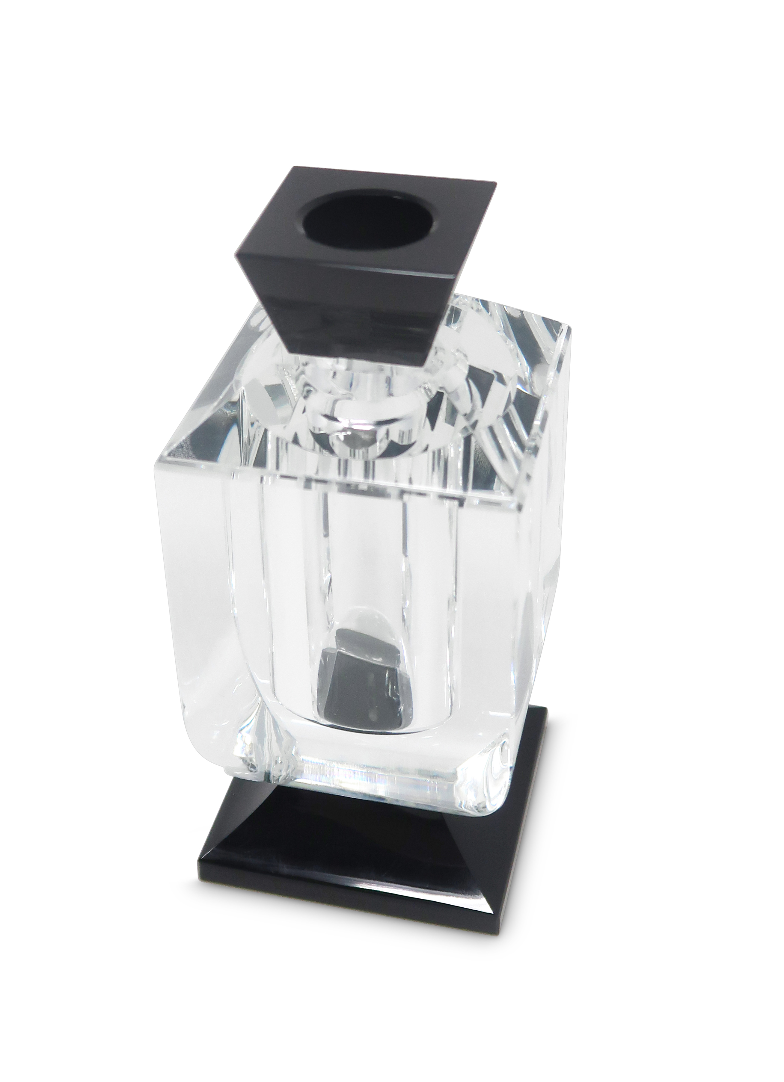 Crystal Diffuser with Black Accents