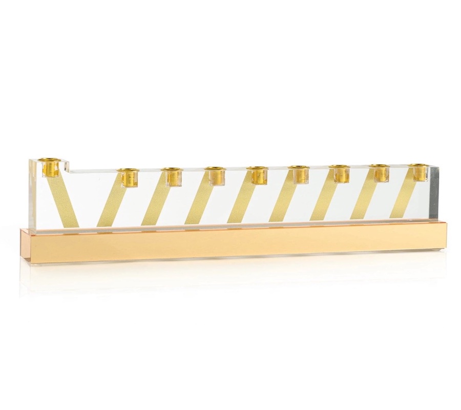 Waterdale Collection Line Menorah