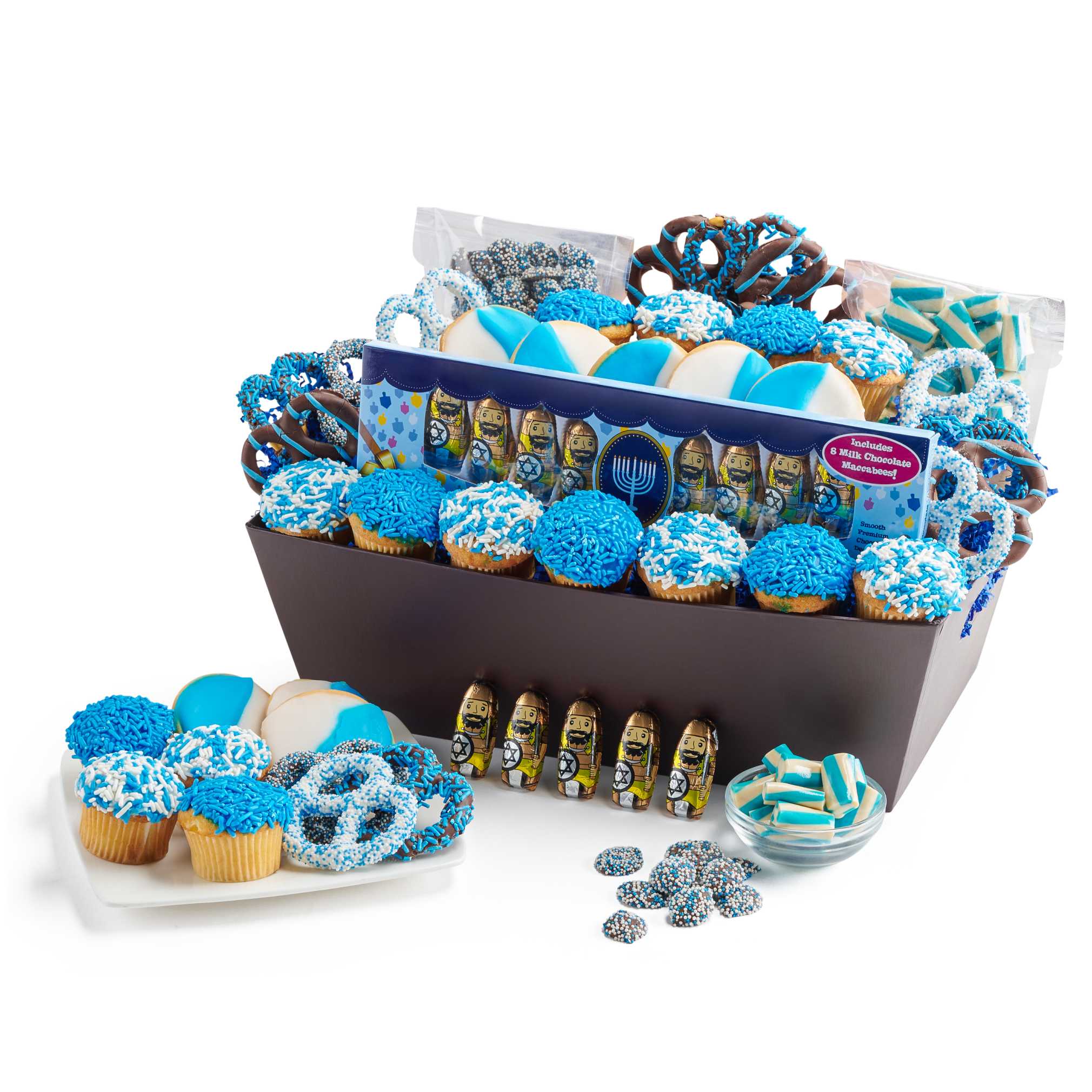 Chanukah Traditions Basket