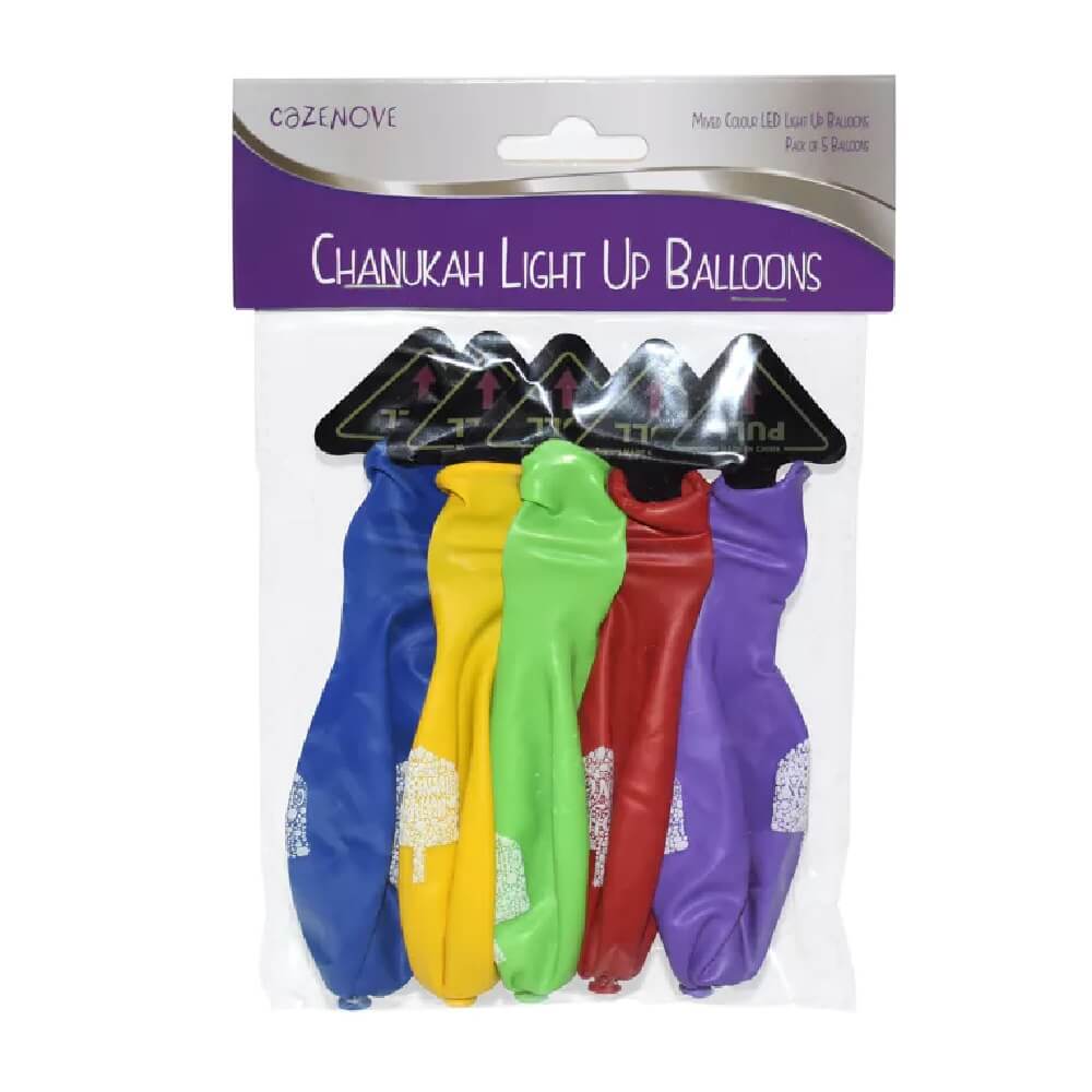 Hanukkah Light Up Balloons