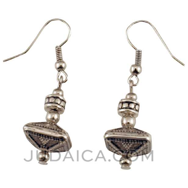 Dreidel Earrings