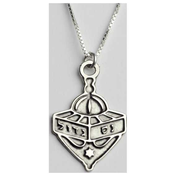 Dreidel Necklace