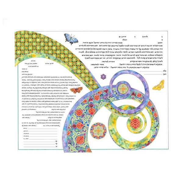 First Kiss Ketubah