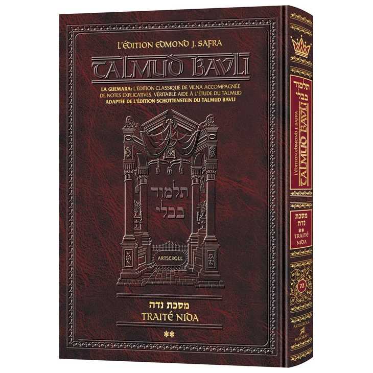 French Talmud [Safra Ed.]  Niddah Volume 2