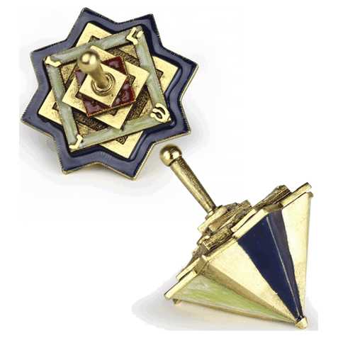 Geo Dreidel -Perfect For Hanukkah