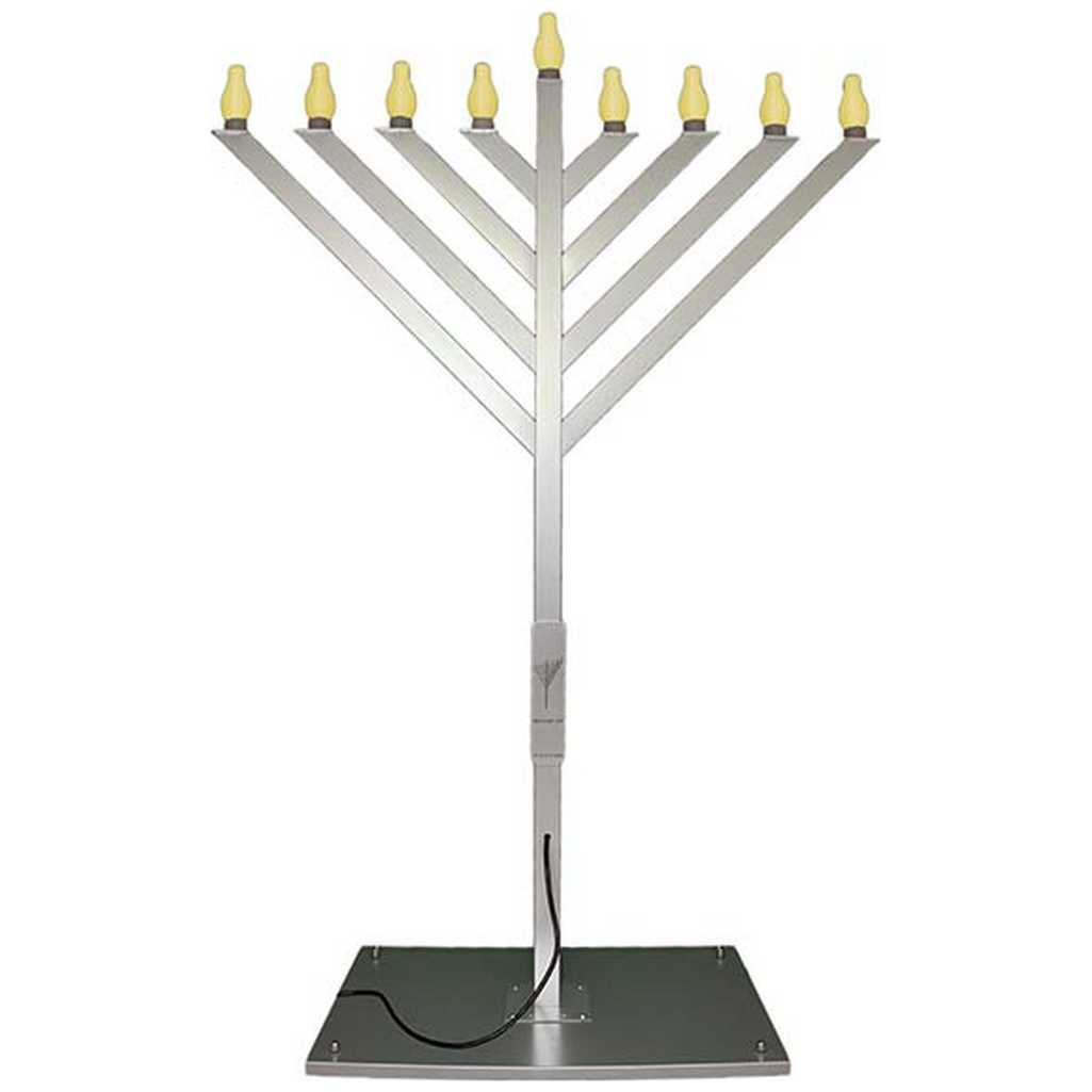 Giant Electric Display Menorah -Perfect For Hanukkah