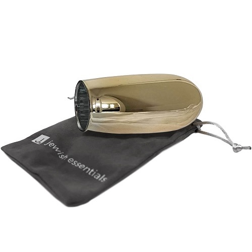 Wedding Chuppah Breaking Glass by Jewish Essentials (Metallic Gold)